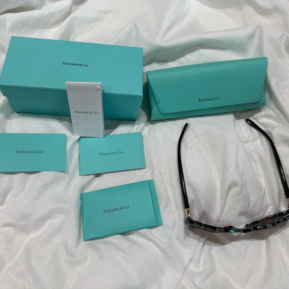 Authentic Tiffany & Co. Blue and Brown Sunglasses main image 11